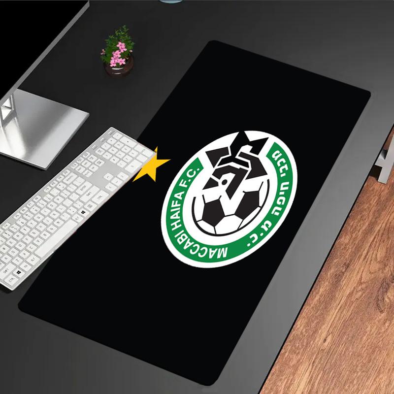 Maccabi Haifa Fc Crest Mouse pad Mouse pad, Gaming Mouse Pad, keyboard pad, Desk Decor for computer notebook Fan Gift Birthday Gift