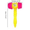 Large Plastic Squeaky Hammer with Whistle Squeaky Toy Sound Hammer Party Supplies Jokes Toy Vocal Knocking Knocking Hammer Toy