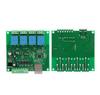 4-Channel Network Relay Controller, DC12V-24V, Supports High/Low Trigger, UDP, TCP Client/Server Modes