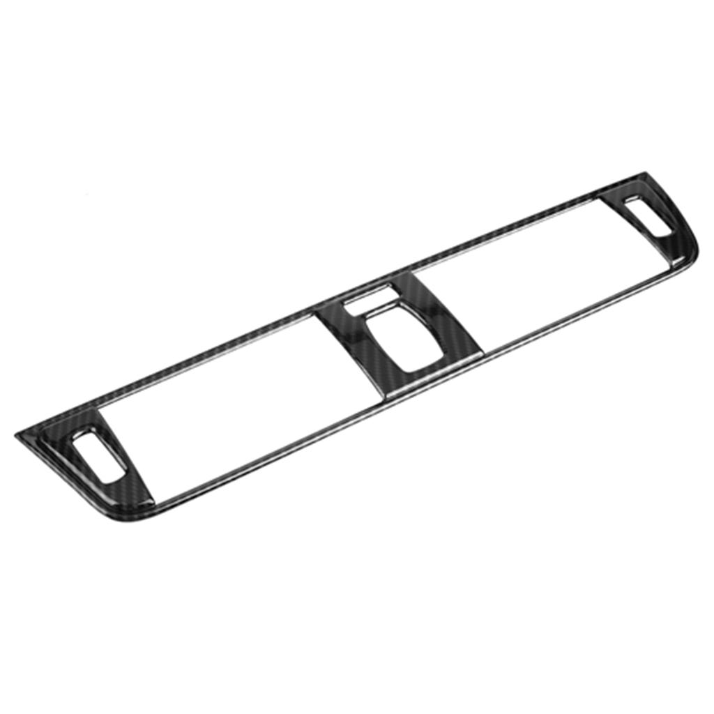 Carbon Fiber Style Console Air Conditioning Vent Cover Trim for BMW 3 Series F30 13 18