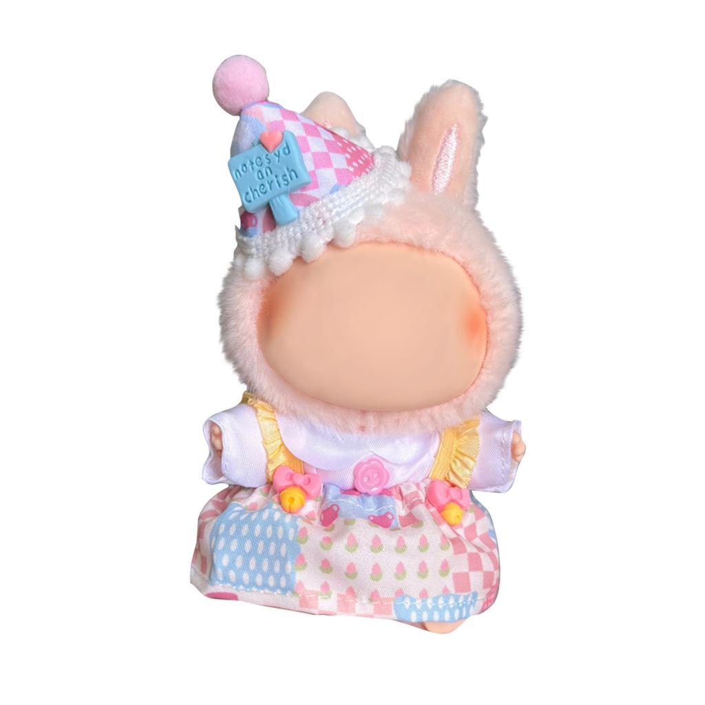 Costume 6.69 Inch Plush Toy Costume High Quality 17cm Doll Replacement Costume Fashion Doll Costume Doll Not Included