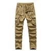 Men's Youth Camouflage American Military Outdoor Functional Loose Straight Pants Multi-Pocket Overalls 11111M