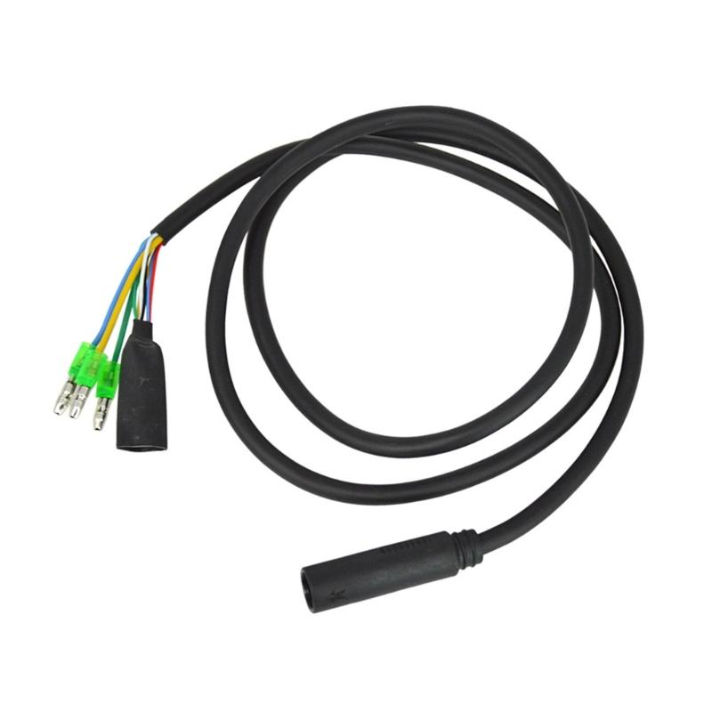 E-Bike Motor Verlängerungskabel mit Stecker/Buchse Elektrofahrräder 9-Pin Motor Umwandlungskabel Verlängerungskabel
