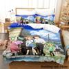 2023 Higurashi When They Cry Bedding Set Single Twin Full Queen King Size Bed Set Aldult Kid Bedroom Duvetcover Sets Anime