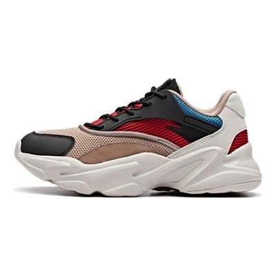 Lifestyle Series Retro Versatile Non-Slip Wear-Resistant Low-Top Dad Shoes Men Sneakers Linen-Gray 11848883-3
