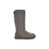 UGG Classic Cardi Cabled Knit Boot Grey (Womens) Women Sneakers 1146010-GREY