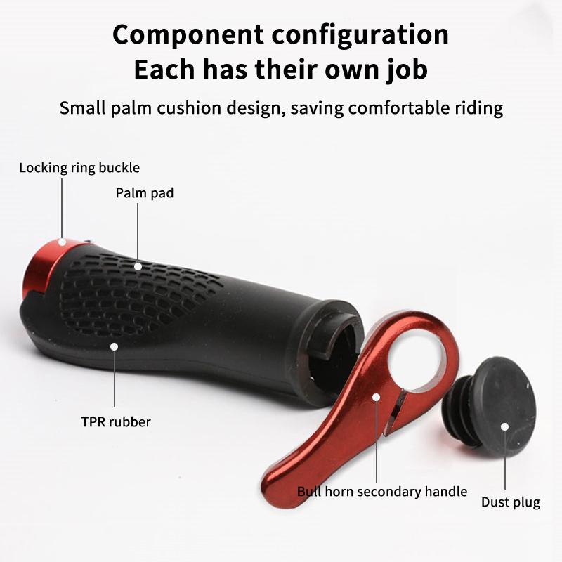 Mountain Bike Handlebar Grips Non Slip Comfortable Cycling Accessories For Outdoor Sports