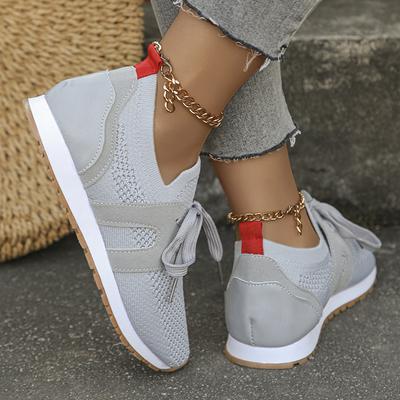 Scarpe da Allenamento Sportivo da Esterno Donna Taglia Grande 43 Autunno 2025 Rete Traspirante Scarpe da Ginnastica Sportive Donna Scarpe da Passeggio Antiscivolo Piatte