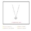 Minimalist Versatile Stainless Steel Love Heart Clavicle Necklace For Women