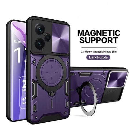 

Camera Slide Protect Case For Xiaomi Redmi Note 13 12 11 10 Pro Plus Redmi Note 12S 11S 13C 12C 9 For Magnetic Ring Holder Cover Note 13 5G