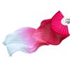 Home Decor Dancing Fan Extended Floating Head Gradient Color Dance Fans Portable Belly Dance Fan Dance Performance Wedding
