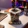 Velvet Eyeglass Holder, Eyeglass Display Stand, Fabric Pen Holder, Stylish, And Convenient Eyeglass Storage.