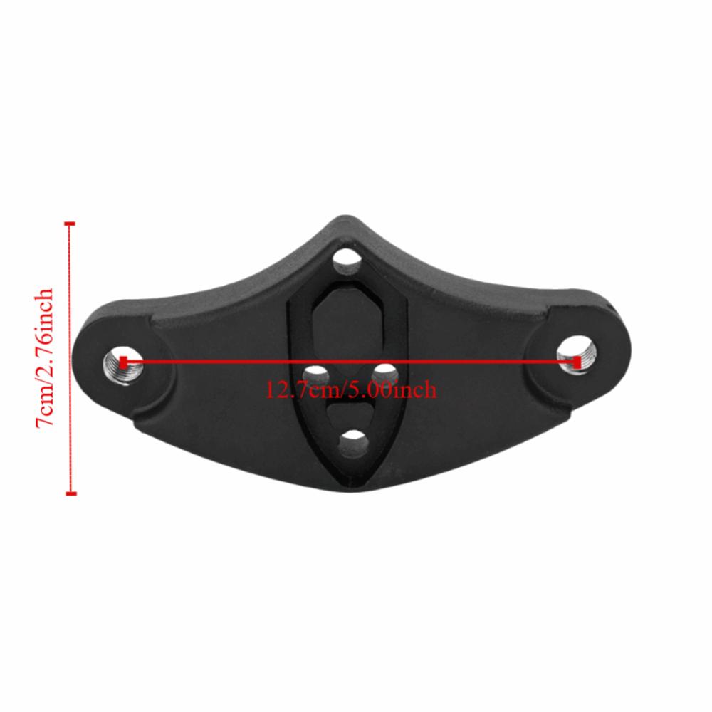 Aluminiumlegierung Elektroroller Vorderradaufhängung Befestigungsplatte für M4 Elektroroller Reparatur
