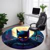 1pc Batman Moonlight Office Round Area Rug, Under Office Chairs Bedroom Living Room Home Decor, Room Deco, Available In Various Sizes