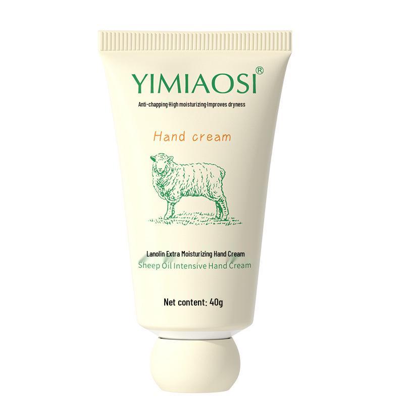 Крем для рук с ланолином YIMIAOSI: Глубоко увлажняющий, нелипкий, питательный уход для сухих, потрескавшихся рук.