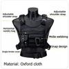 Outdoor Vest Multi-Functional Waterproof Wear-resistant Backpack Men's Chest Bag for Hunting Fishing Camping