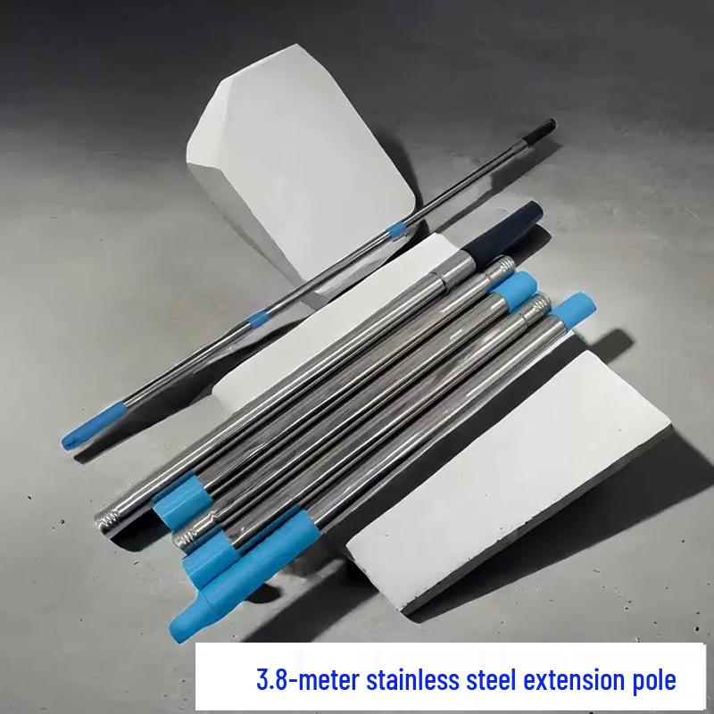 Adjustable Stainless Steel Telescopic Handle Waterproof Paint Roller Brush