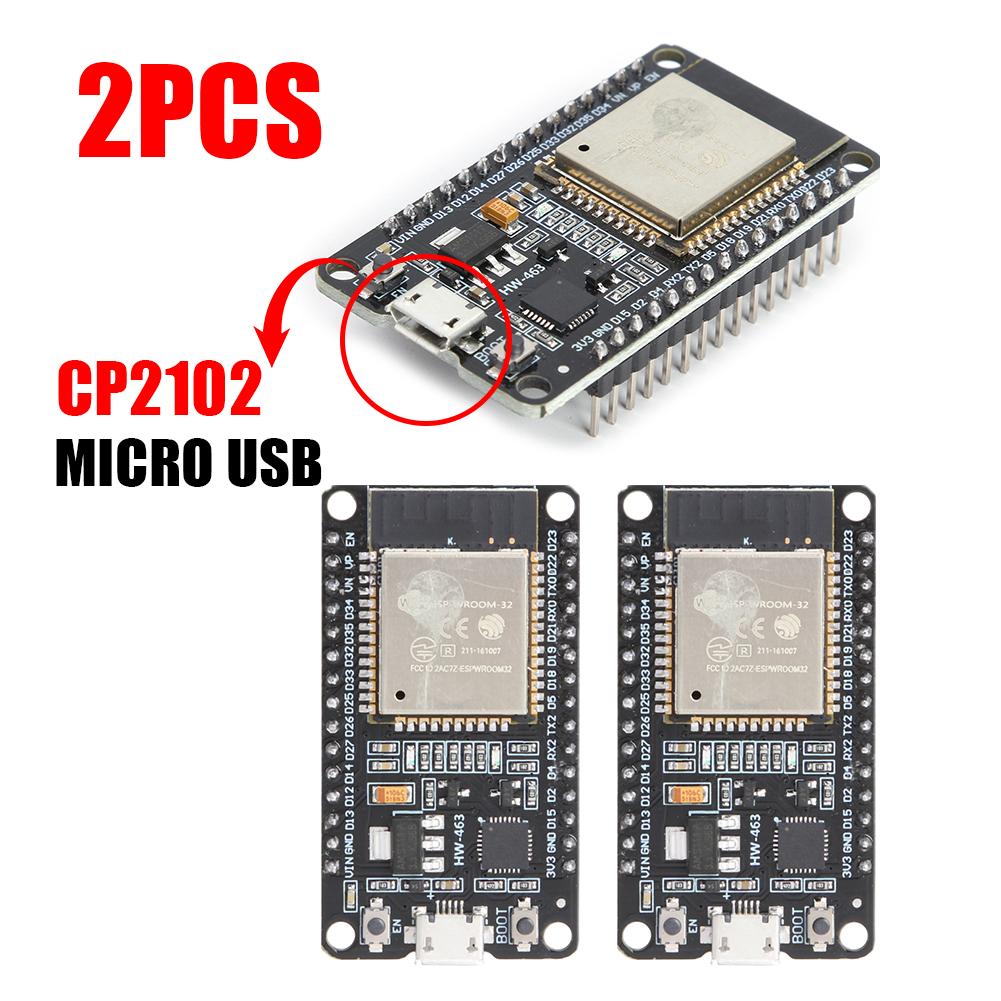 ESP32 -32 Entwicklungsboard TYP-C CH340C/ USB CP2102 WiFi+Bluetooth Ultra-Niedriger Stromverbrauch Dual-Core Drahtlosmodul