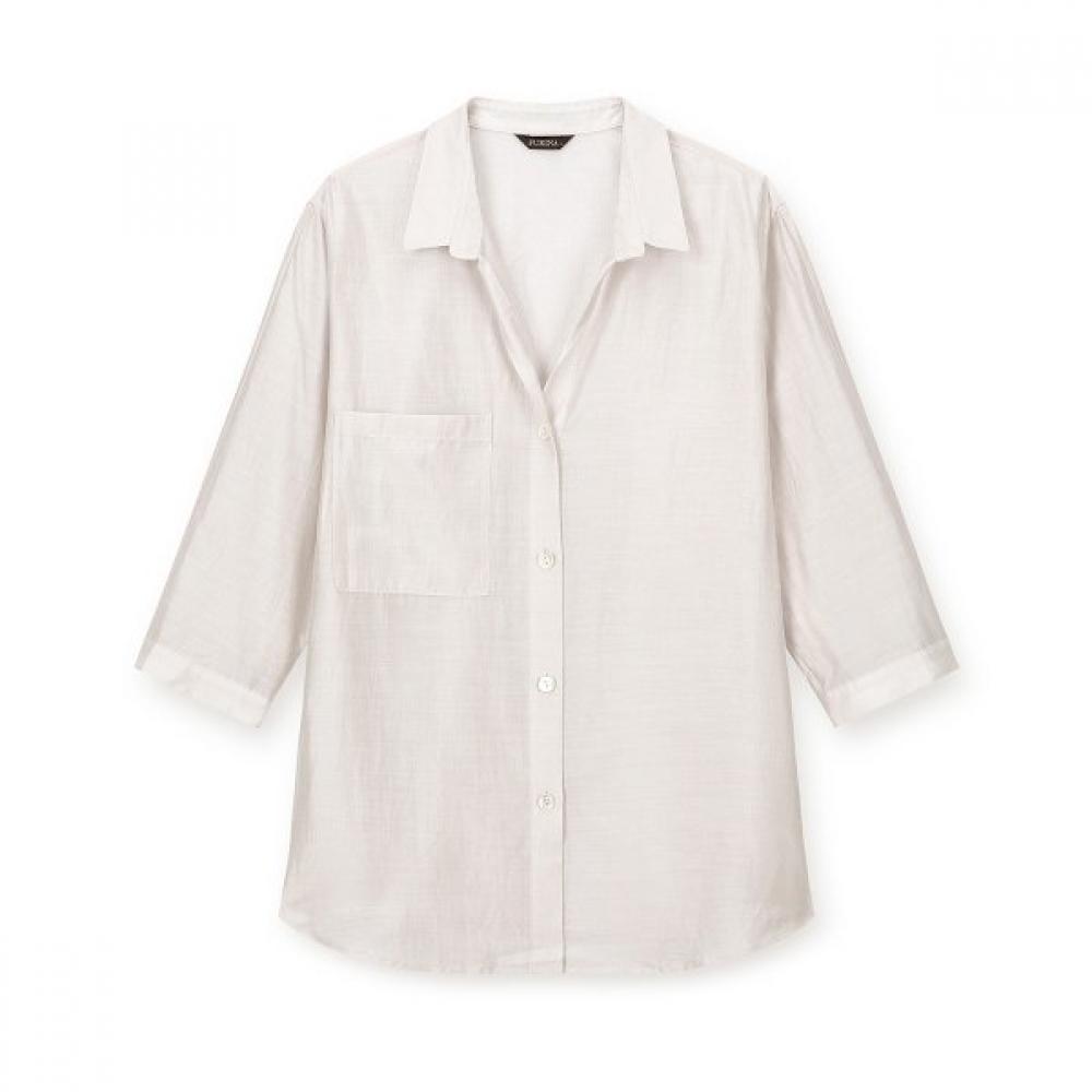 Furina Big Size Dolman Shirt Blouse beige/M (66)