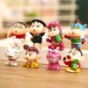Series Shinchan Crayon Plasticfigure Set Gift Model Toy Collectible Decoration