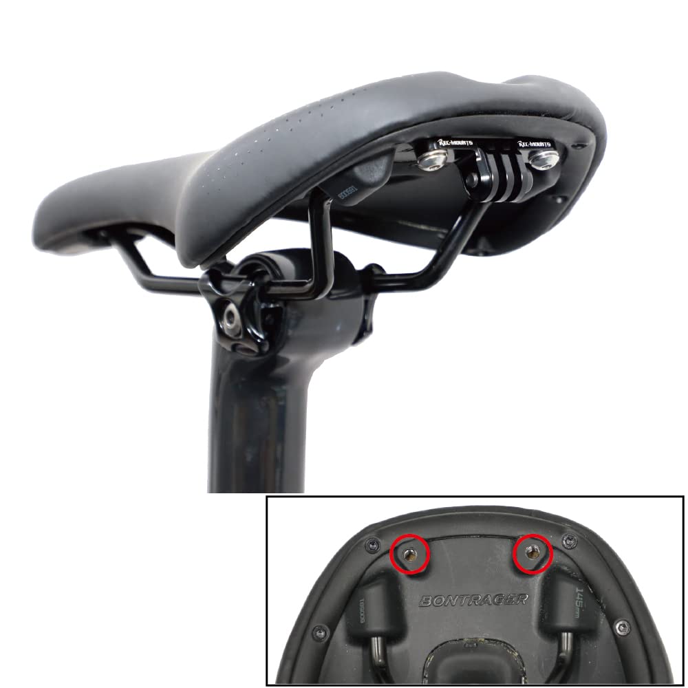 Saddle Mount for Trek Bontrager Compatible with Trek Bontrager saddles with screw holes such as the and [RecMount] [Bontrager-SDGP] (dowel holes),
