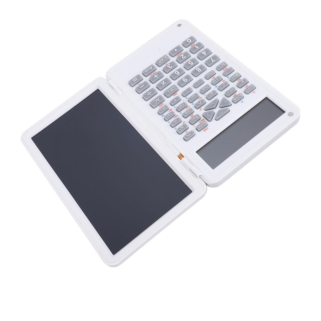 Desktop Scientific Calculator 2 Line Display with 6 Inch LCD Writing Tablet Foldable Calculator for