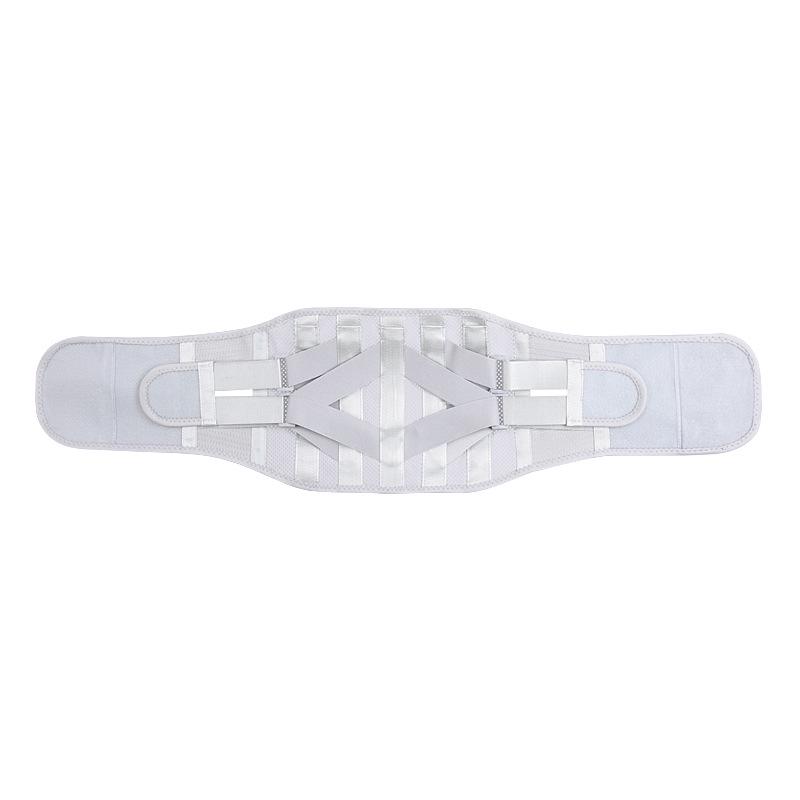Breathable Lumbar Support Belt with Steel Plate for All-Season Back Pain Relief, Unisex.