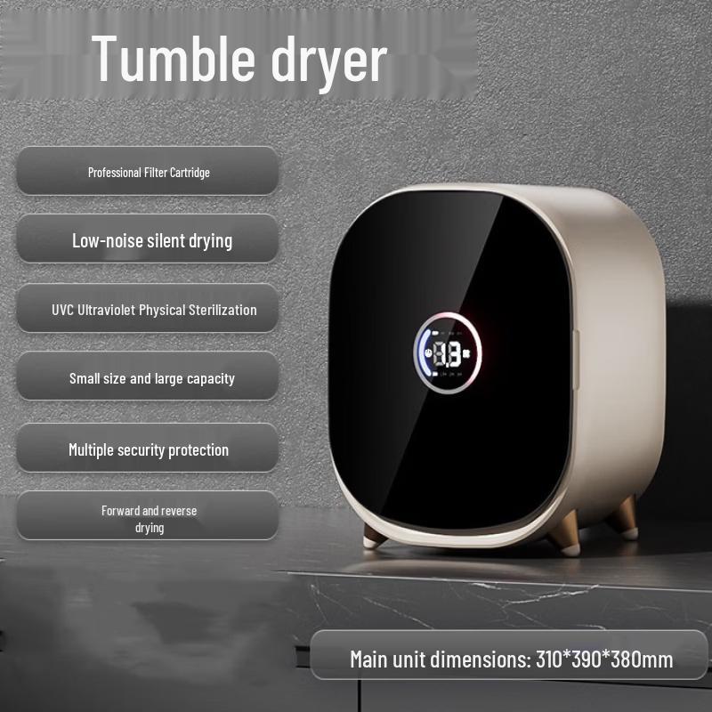 OLOEY Mini Touchscreen Clothes Dryer