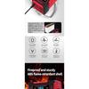 6A 12V Intelligent Car Battery Charger Car and Motorcycle Battery Charging Unit Lead-Acid Battery Repair LCD Display