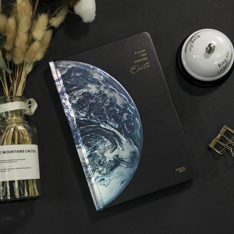 A5 Creative Universe Star Planet ledger Creative AR Effects Notebook Diary Full Color Page Illustration Office Stationery
