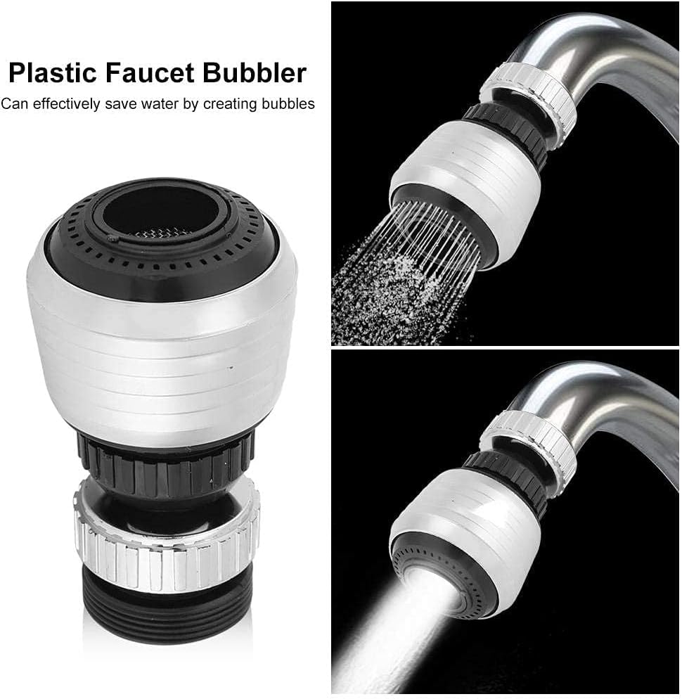 360 Rotate Swivel Water Saving Tap Aerator Diffuser Faucet Nozzle Filter Adapter