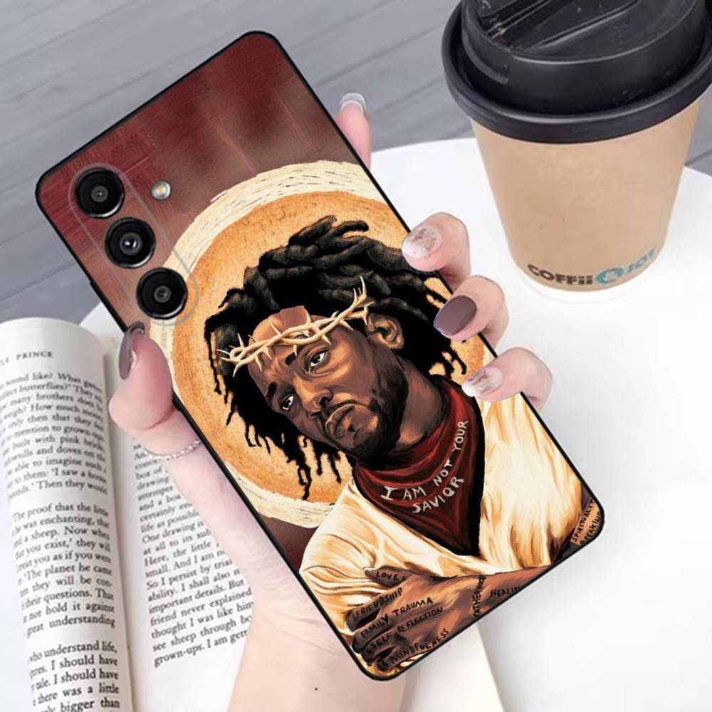 

K-Kendrick Lamars Phone Case For Samsung S 25,24,23,22,30,21,10,9,Ultra,Plus,Lite,FE,4G,5G Black Soft Case Samsung S20ULTRA5G