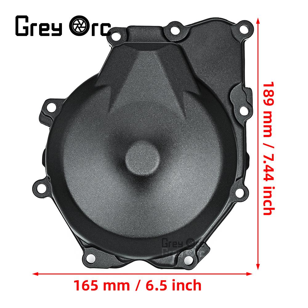 Motorcycle Left Engine Stator Cover Crankcase W/ Gasket For Yamaha YZF R6 2006-2022 YZF-R6 Crankcase Cover