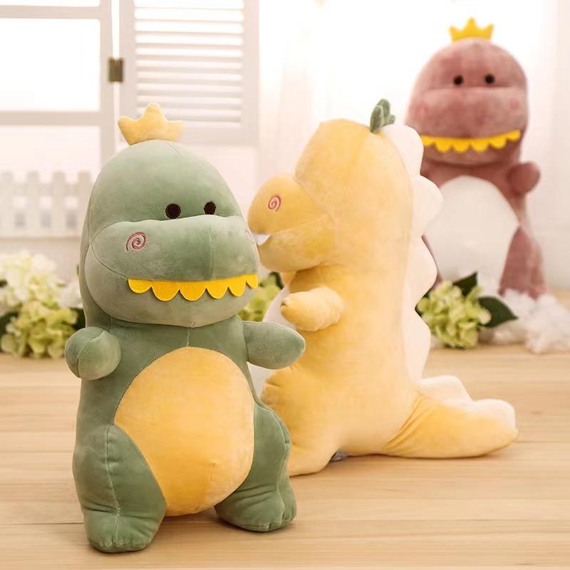 Bai Fen Bai Dolls And Toys Cute Dinosaur Plush Toy Sleeps With Rag Doll, Throw Pillow Doll Sends Baby Child Mr. Dinosaur