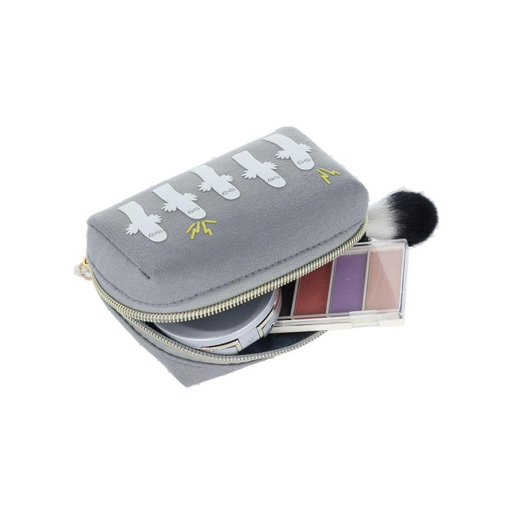 Sunstar Stationery Moomin Pouch Design cu Puf 2025 Vară Hattifattener Gri S2336456