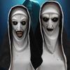 Halloween Horror Haunting2Nun Mask Masquerade Party Scary Props Horror Movie Headgear