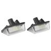 2 stk LED Skiltlys 6500K Lavt Strømforbruk Passer for Corolla Crown Starlet