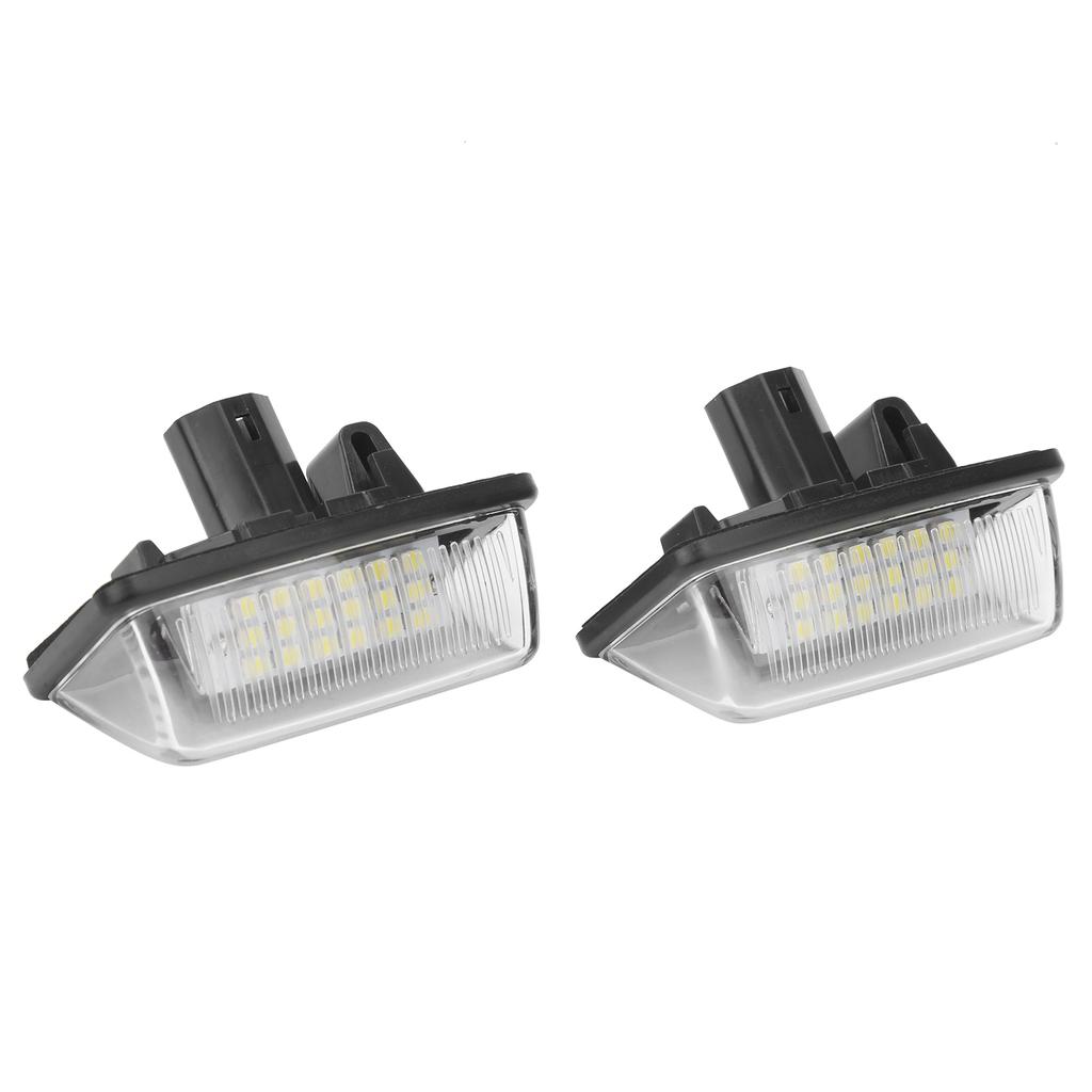 2 stk LED Skiltlys 6500K Lavt Strømforbruk Passer for Corolla Crown Starlet