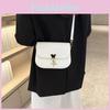 Chic Fashionable Saddle Bag Elegant Crossbody Purse For Everyday Street Style