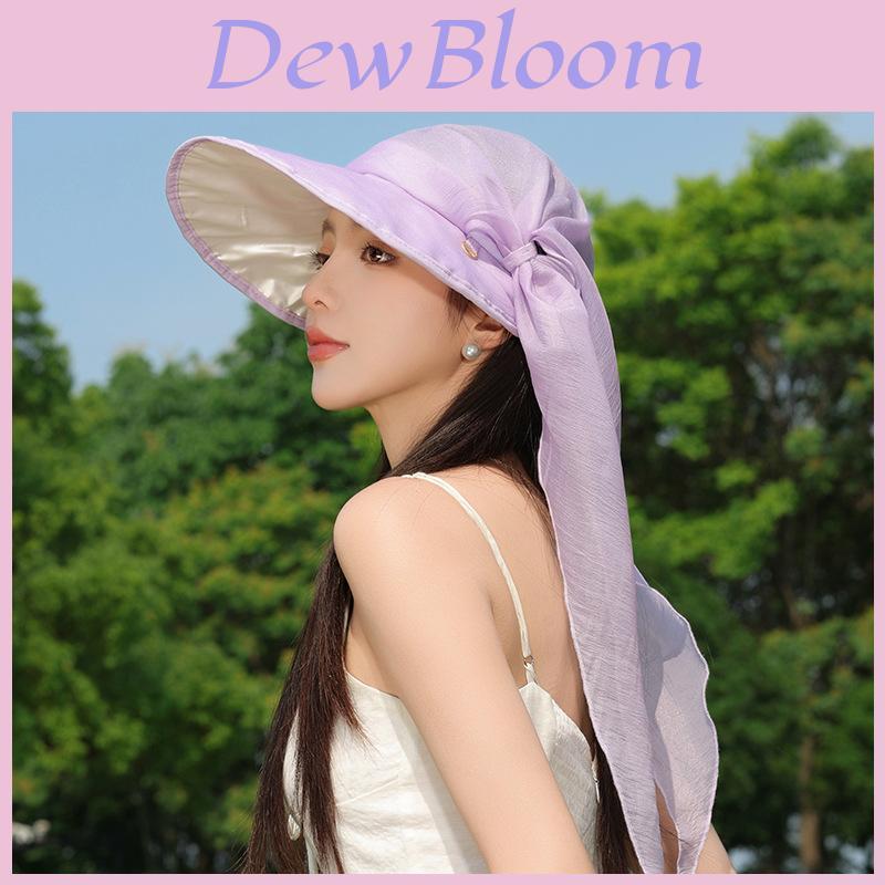 Summer Sun Protection Hat With Wide Brim Foldable Lightweight For Women