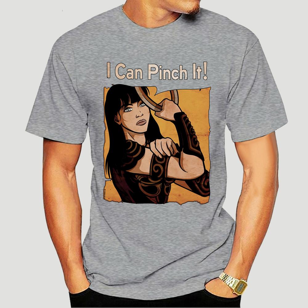 Xena Warrior Princess I Can Pinch It T-shirt For Men cotton tshirt hip hop Oversized Tees Tops Harajuku Streetwear