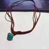 Turquoise Ethnic-Style Double-Layer Velvet Choker Necklace