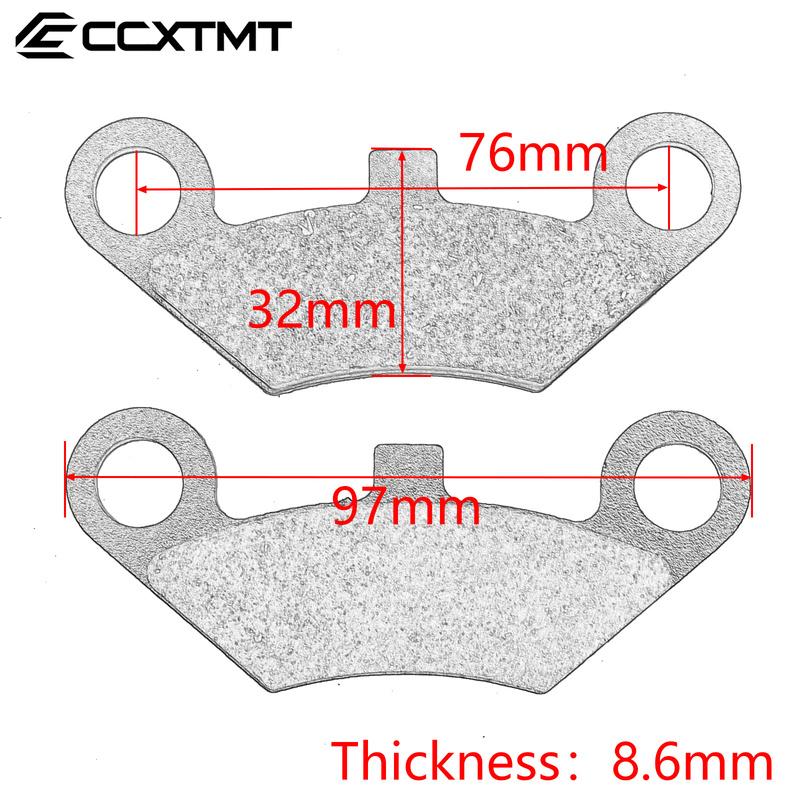 Metal & Brass Alloys Front Disc Brake Pads For CF 500cc 600cc CF500 CF600 X5 X6 X8 U5 4 Wheels 4x4 ATV UTV Dirt Bike Universal