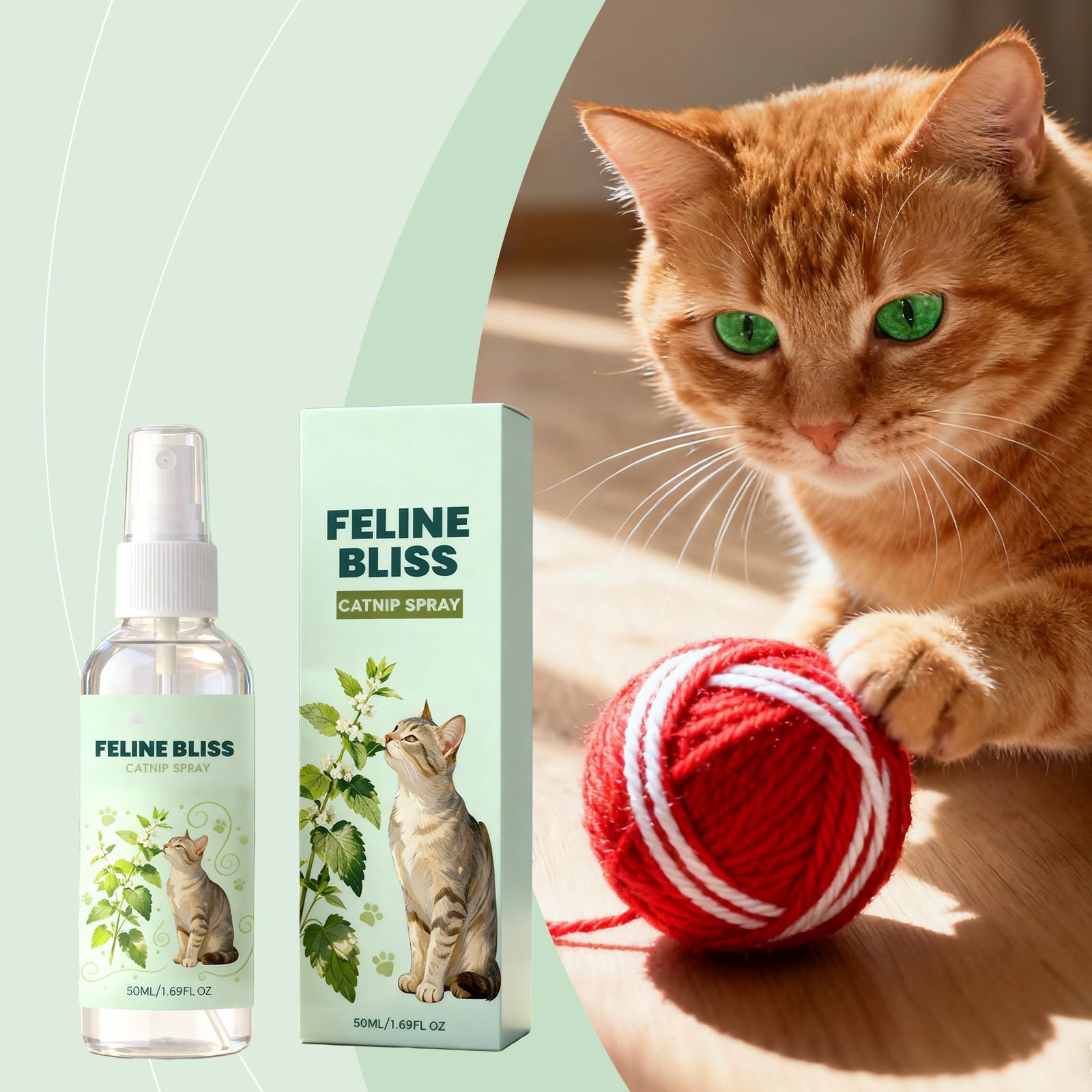 

Catmint Spray Catmint Lasting Funny Pet Play Interactive Spray 50ml Containing Liquid One Size зелёный