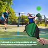 Pickleball Rackets Set Pickleball Paddle Set of 2 Rackets and 4 Pickleballs Balls Pickleball Racquet with Balls Sports Accessory