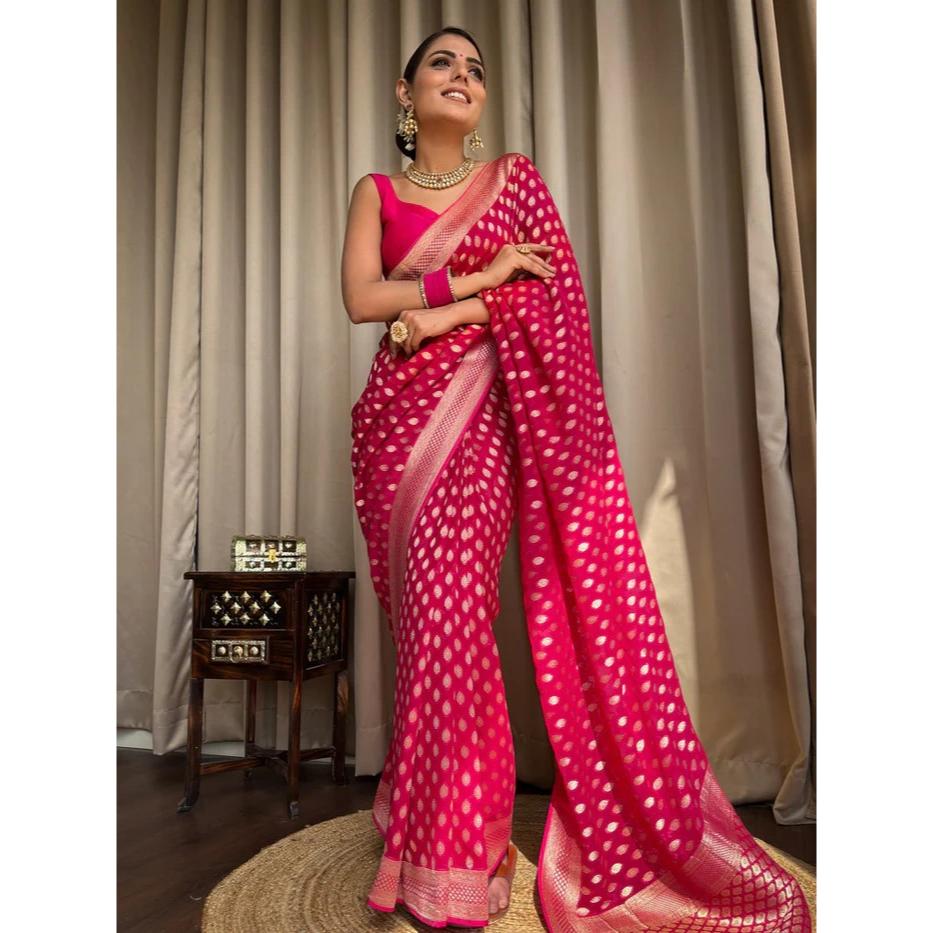 Stílusos unick gyomláló és parti viselet szári nőknek, blúz (Méretnek és illeszkedésnek megfelelően varrni kell)