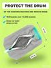 Microfiber Shoe Washing Laundry Bag, Reusable Sneaker Cleaning Protector Bag for Washing Machine