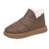 Shoes winter velvet thickened warm cotton shoes waterproof and non-slip casual short boots soft-soled comfortable snow boots