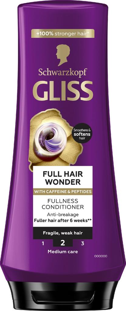 Schwarzkopf Gliss Full Hair Wonder Hair Conditioner 200
