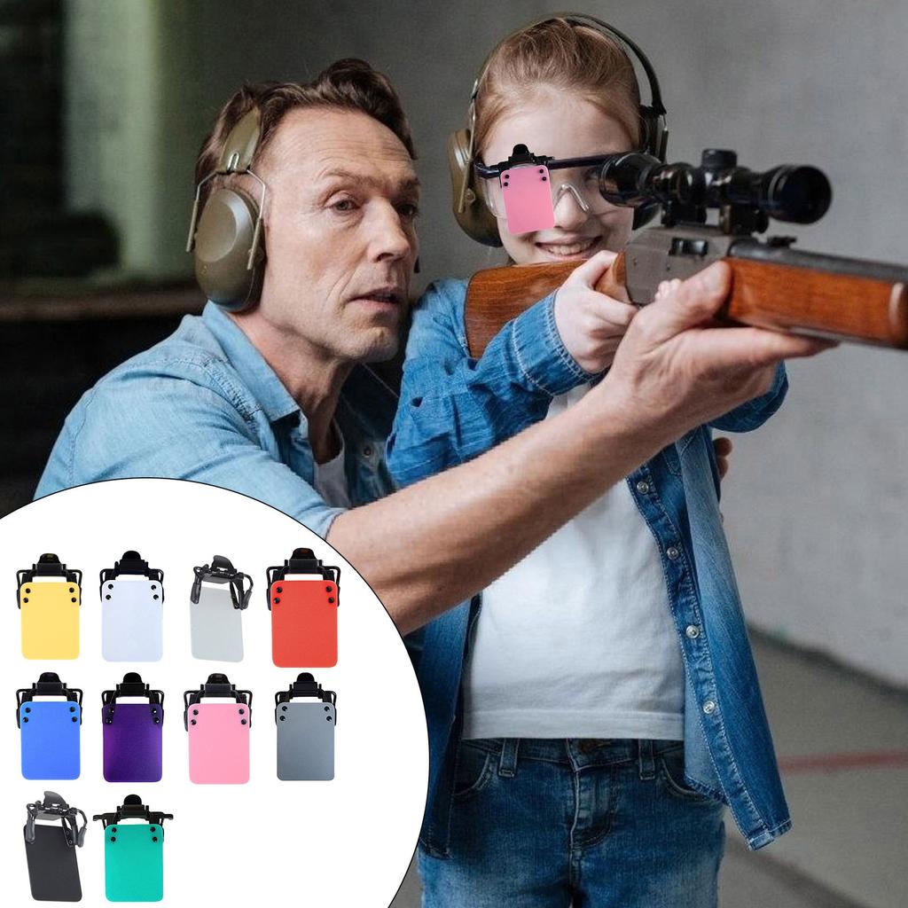International Standard Shooting Glasses Blinders Shooting Glasses Patch for Eye Glasses Shooting Glasses Easy to Use
